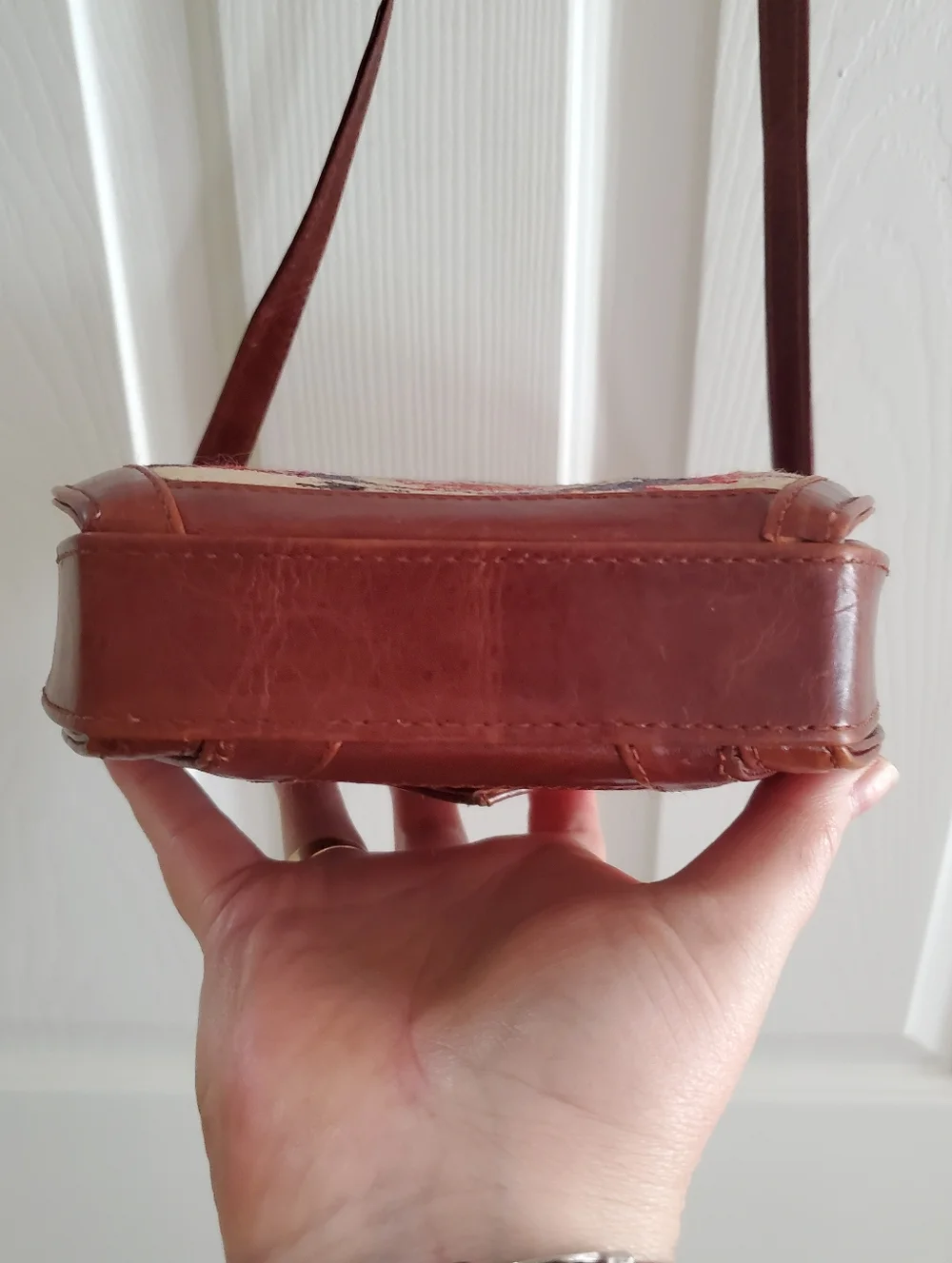Kilim Leather Vintage Handmade Crossbody handbag
